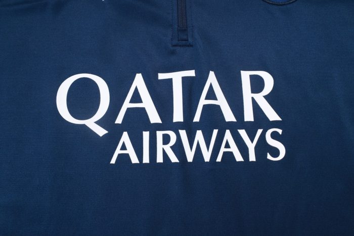 Paris Saint-Germain 25/26 Half-Zip Jacket Blue Spray - 图片 6