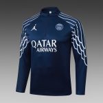 Paris Saint-Germain 25/26 Half-Zip Jacket Blue Spray - 图片 8