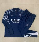 Paris Saint-Germain 25/26 Half-Zip Jacket Blue Spray - 图片 9