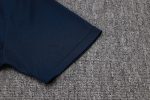 Paris Saint-Germain Polo Shirt in Turquoise with Red Collar - 图片 4
