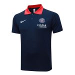 Paris Saint-Germain Polo Shirt in Turquoise with Red Collar - 图片 8