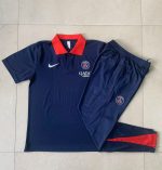 Paris Saint-Germain Polo Shirt in Turquoise with Red Collar - 图片 9