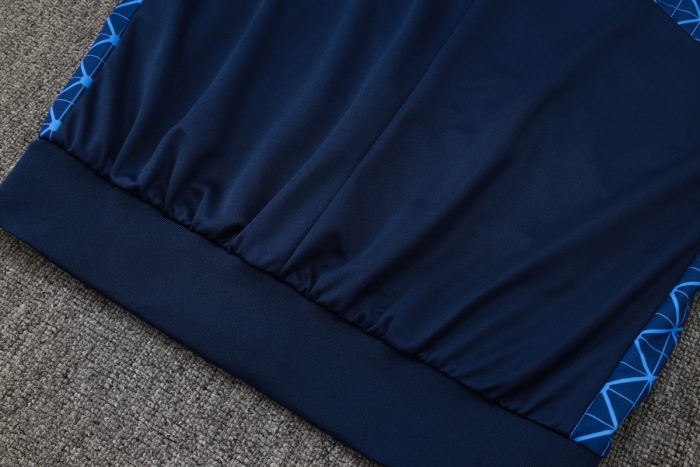 Paris Saint-Germain 2025/26 Long Zipper Jacket - Blue - 图片 3