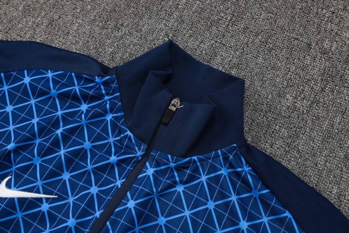 Paris Saint-Germain 2025/26 Long Zipper Jacket - Blue - 图片 6