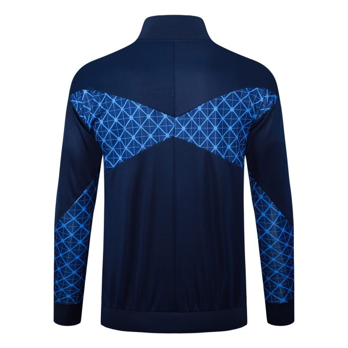 Paris Saint-Germain 2025/26 Long Zipper Jacket - Blue - 图片 7