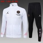 Paris Saint-Germain 24-25 Long Zipper Jacket White