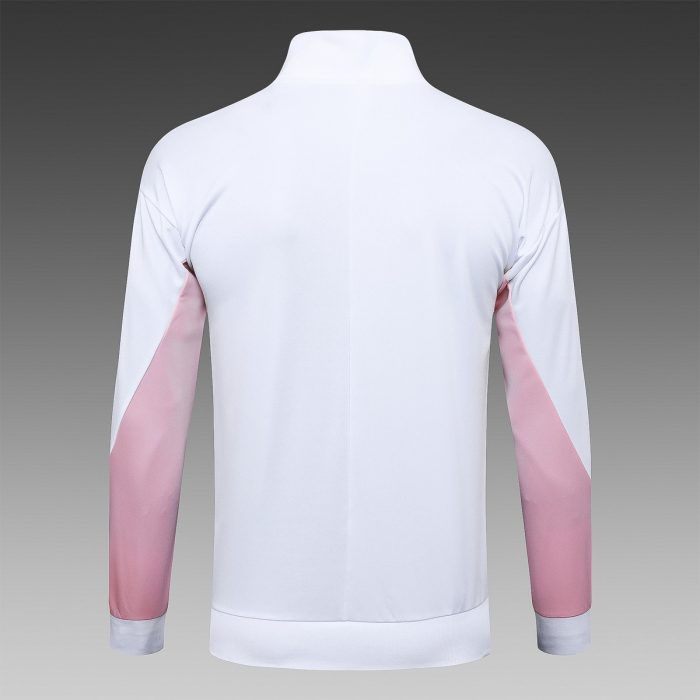 Paris Saint-Germain 24-25 Long Zipper Jacket White - 图片 7