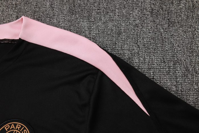 Jordan Paris 24/25 Black Short Sleeve (Pink Shoulder) - 图片 6