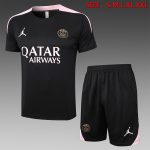 Jordan Paris 24/25 Black Short Sleeve (Pink Shoulder) - 图片 8