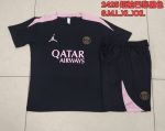 Jordan Paris 24/25 Black Short Sleeve (Pink Shoulder) - 图片 9