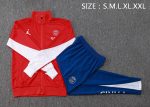Paris Saint-Germain 24-25 Long Zipper Jacket Red - 图片 2