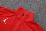 Paris Saint-Germain 24-25 Long Zipper Jacket Red - 图片 7