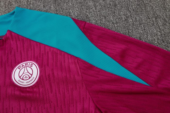 Paris Saint-Germain 24/25 Player Version Half-Zip Jacket Purple Red - 图片 6