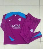 Paris Saint-Germain 24/25 Player Version Half-Zip Jacket Purple Red - 图片 9