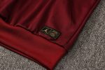PSG 21/22 Long Zip Hoodie Jordan Maroon S-2XL - 图片 7