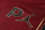 PSG 21/22 Long Zip Hoodie Jordan Maroon S-2XL - 图片 8