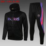 PSG 21/22 Long Zip Jacket Black