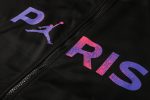 PSG 21/22 Long Zip Jacket Black - 图片 7