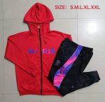 PSG 21/22 Long Zip Jacket Red - 图片 9