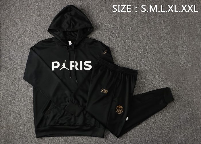 PSG 21/22 Jordan Black Cap (White Front Logo) - 图片 2