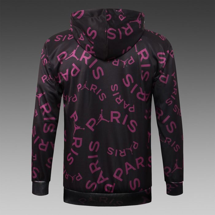 PSG 21/22 Jordan Cap Black (Full Purple Ads) - 图片 3
