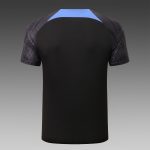 PSG 22-23 Jordan Black Short Sleeve Training Set with 5-inch Shorts - 图片 5