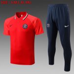 Nike Paris Saint-Germain 22/23 Red Polo Shirt with Pants