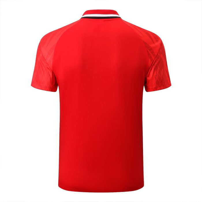 Nike Paris Saint-Germain 22/23 Red Polo Shirt with Pants - 图片 7