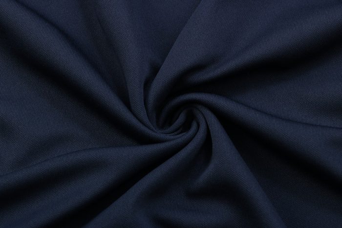 PSG 22/23 Jordan Training Short Sleeve Set in Royal Blue with White Side Stripes and 5-Inch Shorts - 图片 2