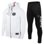 PSG 2018-2019 White Long Zip Jacket