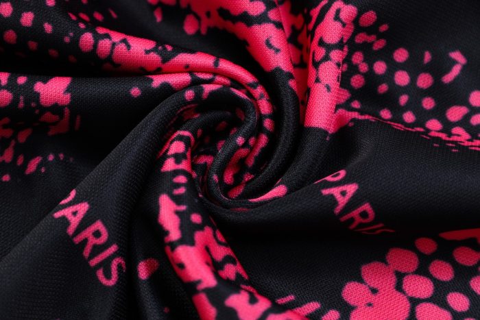 PSG 22-23 Half-Zip Jacket Black Pink (Spray Print) - 图片 3