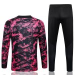 PSG 22-23 Half-Zip Jacket Black Pink (Spray Print) - 图片 7