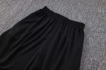 PSG 23/24 Jordan Black Short Sleeve Training Suit with 5-Panel Shorts - 图片 3