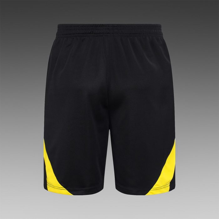 PSG 23/24 Jordan Black Short Sleeve Training Suit with 5-Panel Shorts - 图片 7