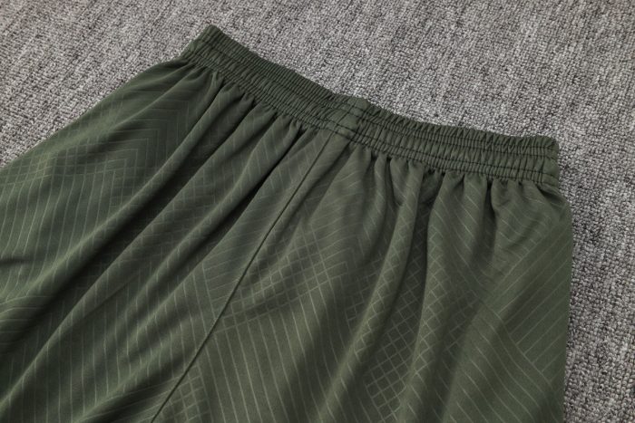 Paris Saint-Germain 24-25 Jordan Dark Green Zebra Print Short Sleeve Training Shirt - 图片 3
