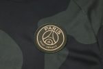 Paris Saint-Germain 24-25 Jordan Dark Green Zebra Print Short Sleeve Training Shirt - 图片 6