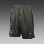 Paris Saint-Germain 24-25 Jordan Dark Green Zebra Print Short Sleeve Training Shirt - 图片 7