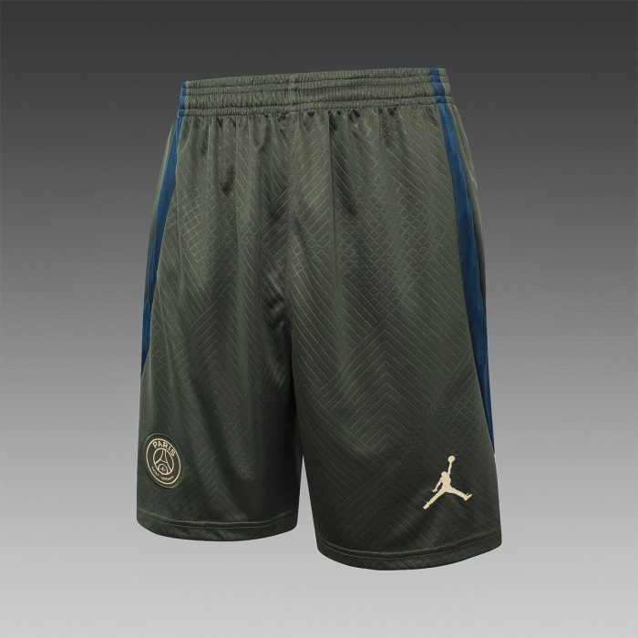 Paris Saint-Germain 24-25 Jordan Dark Green Zebra Print Short Sleeve Training Shirt - 图片 7