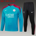 Paris Saint-Germain 24/25 Half-Zip Jacket Dark Green