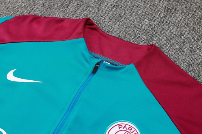 Paris Saint-Germain 24/25 Half-Zip Jacket Dark Green - 图片 6
