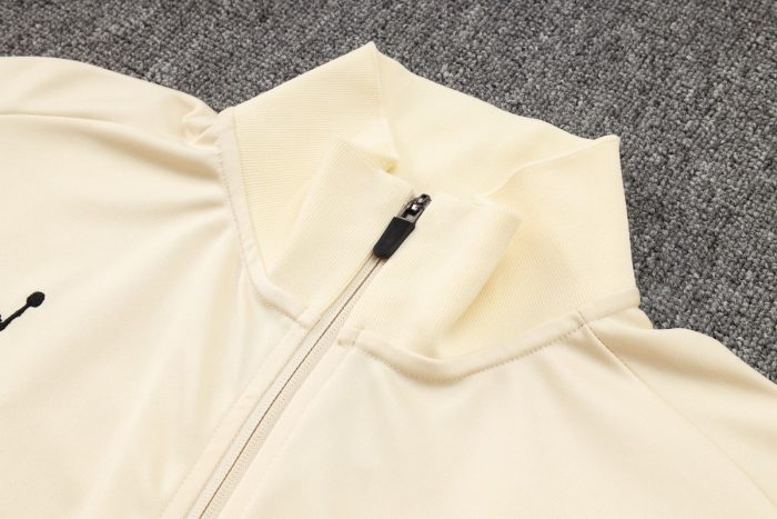 Paris Saint-Germain 24/25 Long Zipper Jacket Apricot - 图片 6