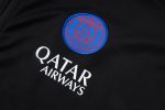Paris Saint-Germain 2025/26 Black Long Zip Jacket (Colorful Emblem) - 图片 6