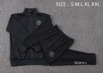 Paris Saint-Germain 2025/26 Long Zipper Jacket Black - 图片 2