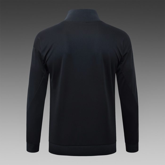 Paris Saint-Germain 2025/26 Long Zipper Jacket Black - 图片 8