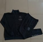 Paris Saint-Germain (PSG) Black Kids' Long Zipper Jacket - 图片 4