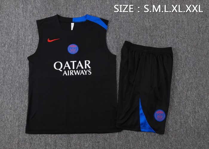 Paris Saint-Germain Black Vest (T90 Version) - 图片 2