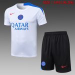 Paris Saint-Germain White T90 Edition Short Sleeve Training Shirt