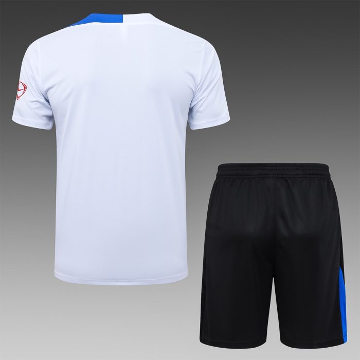 Paris Saint-Germain White T90 Edition Short Sleeve Training Shirt - 图片 6
