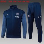 Paris Saint-Germain (PSG) 2025/26 Long Sleeve Training Suit - Grey Sleeves, Kids