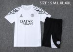 Jordan Paris White Blue Splatter Short Sleeve T-Shirt - 图片 2